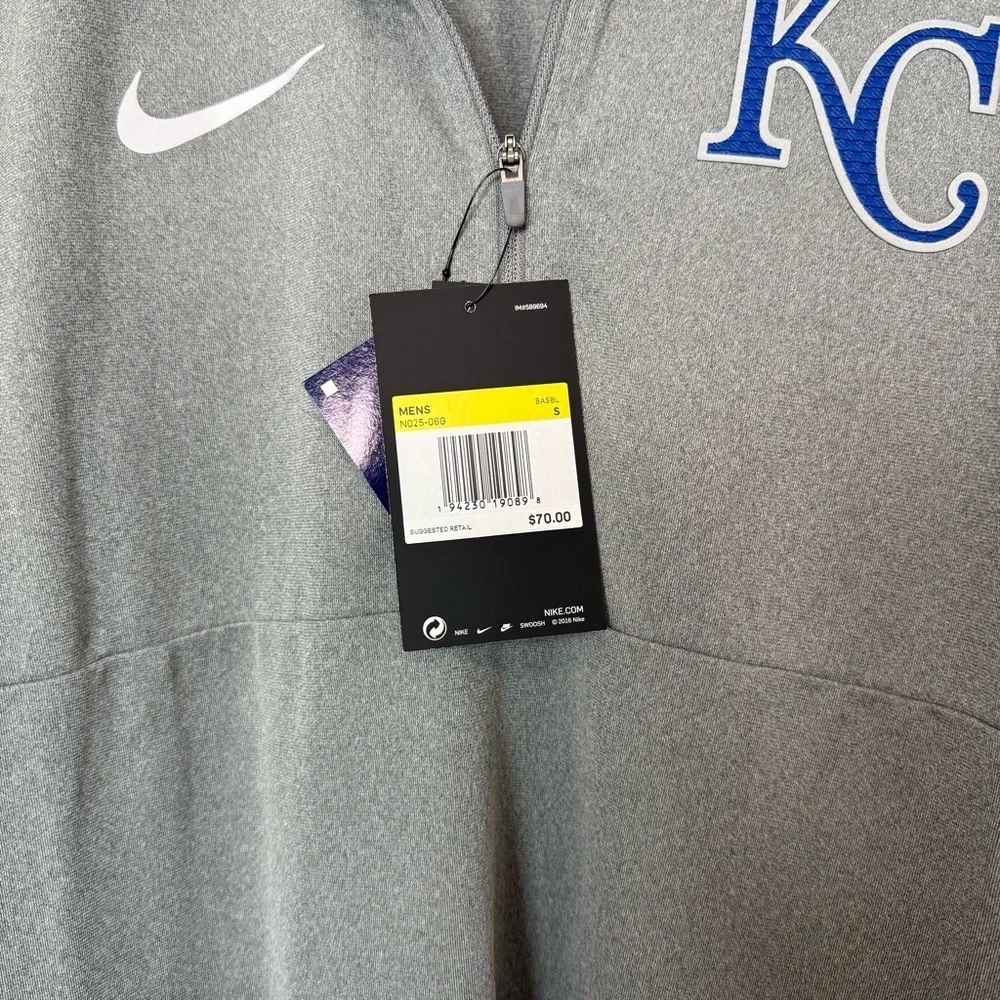 KC Nike Gray Long Sleeve Shirt